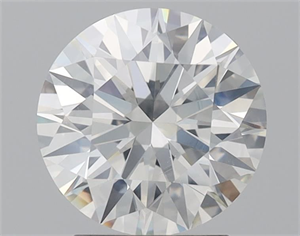 Picture of Natural Diamond 2.51 Carats, Round with Excellent Cut, I Color, SI1 Clarity and Certified by GIA