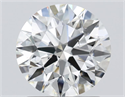 Diamante Natural 1.53 quilates, Redondo , Color J, claridad SI1 y certificado GIA