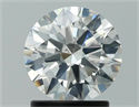 Diamante Natural 1.50 quilates, Redondo , Color H, claridad SI1 y certificado GIA