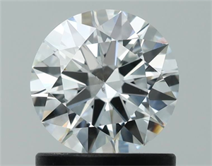 Picture of Natural Diamond 0.91 Carats, Round with Excellent Cut, E Color, SI1 Clarity and Certified by GIA