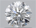 Diamante Natural 0.70 quilates, Redondo , Color F, claridad VS1 y certificado GIA