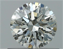 Diamante Natural 0.55 quilates, Redondo , Color K, claridad SI2 y certificado GIA