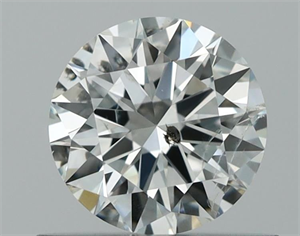 Foto Diamante Natural 0.54 quilates, Redondo , Color I, claridad I1 y certificado GIA de