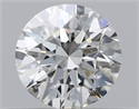 Natural Diamond 0.40 Carats, Round with Excellent Cut, G Color, SI1 Clarity and Certified by GIA