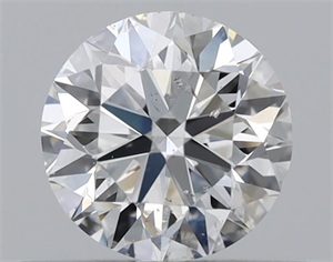 Picture of Natural Diamond 0.50 Carats, Round with Very Good Cut, G Color, SI2 Clarity and Certified by GIA