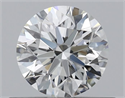 Natural Diamond 0.50 Carats, Round with Excellent Cut, I Color, VS2 Clarity and Certified by GIA
