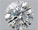 Diamante Natural 0.43 quilates, Redondo , Color J, claridad VS1 y certificado GIA