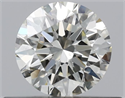 Natural Diamond 0.42 Carats, Round with Excellent Cut, L Color, VS2 Clarity and Certified by GIA