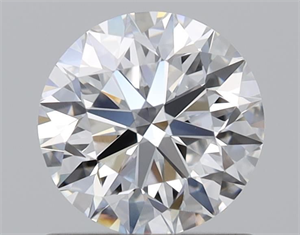Picture of Natural Diamond 1.00 Carats, Round with Very Good Cut, D Color, VS1 Clarity and Certified by GIA