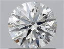 Natural Diamond 0.78 Carats, Round with Excellent Cut, J Color, VS1 Clarity and Certified by GIA