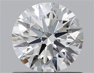 Picture of Natural Diamond 0.78 Carats, Round with Excellent Cut, J Color, VS1 Clarity and Certified by GIA
