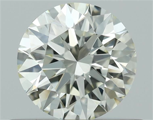 Picture of Natural Diamond 0.50 Carats, Round with Excellent Cut, L Color, VS1 Clarity and Certified by GIA