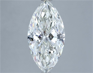 Picture of Natural Diamond 3.73 Carats, Marquise with  Cut, I Color, SI1 Clarity and Certified by IGI