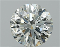 Natural Diamond 0.54 Carats, Round with Excellent Cut, J Color, I1 Clarity and Certified by GIA