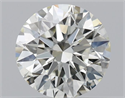 Diamante Natural 0.52 quilates, Redondo , Color L, claridad VS1 y certificado GIA