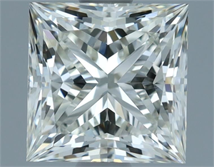 Foto Diamante Natural 1.50 quilates, Princesa , Color I, claridad VVS1 y certificado IGI de