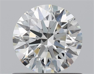 Picture of Natural Diamond 0.73 Carats, Round with Excellent Cut, J Color, VS1 Clarity and Certified by GIA