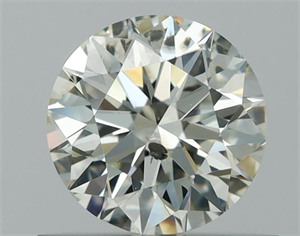 Foto Diamante Natural 0.57 quilates, Redondo , Color K, claridad I1 y certificado GIA de