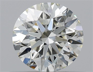 Foto Diamante Natural 0.55 quilates, Redondo , Color K, claridad VS2 y certificado GIA de