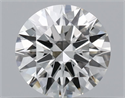 Natural Diamond 0.40 Carats, Round with Excellent Cut, J Color, VS2 Clarity and Certified by GIA