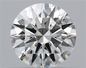 Picture of Natural Diamond 0.40 Carats, Round with Excellent Cut, J Color, VS2 Clarity and Certified by GIA