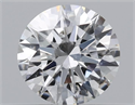 Natural Diamond 0.40 Carats, Round with Excellent Cut, G Color, I1 Clarity and Certified by GIA