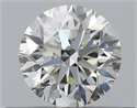 Natural Diamond 0.40 Carats, Round with Very Good Cut, K Color, VS1 Clarity and Certified by GIA