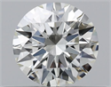 Natural Diamond 0.40 Carats, Round with Excellent Cut, K Color, VS1 Clarity and Certified by GIA