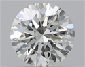 Diamante Natural 0.51 quilates, Redondo , Color J, claridad VS2 y certificado GIA