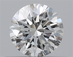 Foto Diamante Natural 0.45 quilates, Redondo , Color H, claridad VS2 y certificado GIA de