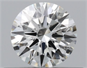 Natural Diamond 0.41 Carats, Round with Excellent Cut, J Color, VS1 Clarity and Certified by GIA