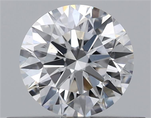 Foto Diamante Natural 0.41 quilates, Redondo , Color E, claridad VS2 y certificado GIA de