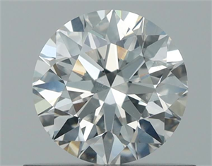 Picture of Natural Diamond 0.56 Carats, Round with Excellent Cut, G Color, SI2 Clarity and Certified by GIA
