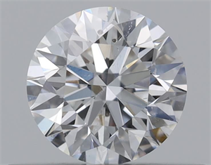 Foto Diamante Natural 0.40 quilates, Redondo , Color E, claridad SI1 y certificado GIA de