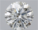 Natural Diamond 0.40 Carats, Round with Excellent Cut, K Color, VS2 Clarity and Certified by GIA