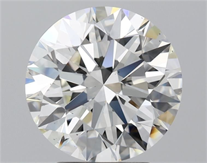 Foto Diamante Natural 3.55 quilates, Redondo , Color I, claridad VS1 y certificado GIA de