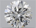 Natural Diamond 0.44 Carats, Round with Excellent Cut, I Color, VS2 Clarity and Certified by GIA