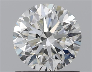 Picture of Natural Diamond 1.00 Carats, Round with Very Good Cut, I Color, VS2 Clarity and Certified by GIA