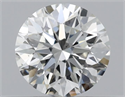 Natural Diamond 0.41 Carats, Round with Excellent Cut, I Color, VS2 Clarity and Certified by GIA