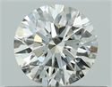 Natural Diamond 0.41 Carats, Round with Excellent Cut, K Color, VS2 Clarity and Certified by GIA
