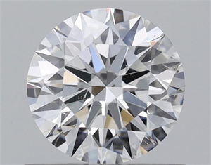 Picture of Natural Diamond 0.70 Carats, Round with Excellent Cut, D Color, SI1 Clarity and Certified by GIA