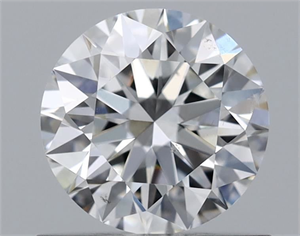 Picture of Natural Diamond 0.70 Carats, Round with Excellent Cut, G Color, SI1 Clarity and Certified by GIA