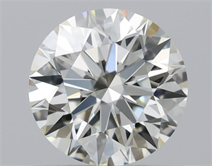 Picture of Natural Diamond 0.70 Carats, Round with Excellent Cut, L Color, VS1 Clarity and Certified by GIA