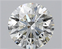Diamante Natural 0.56 quilates, Redondo , Color K, claridad VS2 y certificado GIA