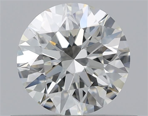 Picture of Natural Diamond 0.51 Carats, Round with Excellent Cut, I Color, VS1 Clarity and Certified by GIA