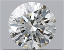 Natural Diamond 0.40 Carats, Round with Excellent Cut, K Color, VS1 Clarity and Certified by GIA