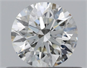 Diamante Natural 0.51 quilates, Redondo , Color J, claridad SI1 y certificado GIA