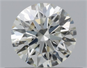 Natural Diamond 0.42 Carats, Round with Excellent Cut, K Color, VS2 Clarity and Certified by GIA