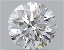 Diamante Natural 0.59 quilates, Redondo , Color H, claridad SI1 y certificado GIA