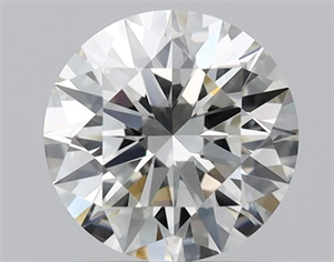 Picture of Natural Diamond 0.90 Carats, Round with Excellent Cut, J Color, VS1 Clarity and Certified by GIA